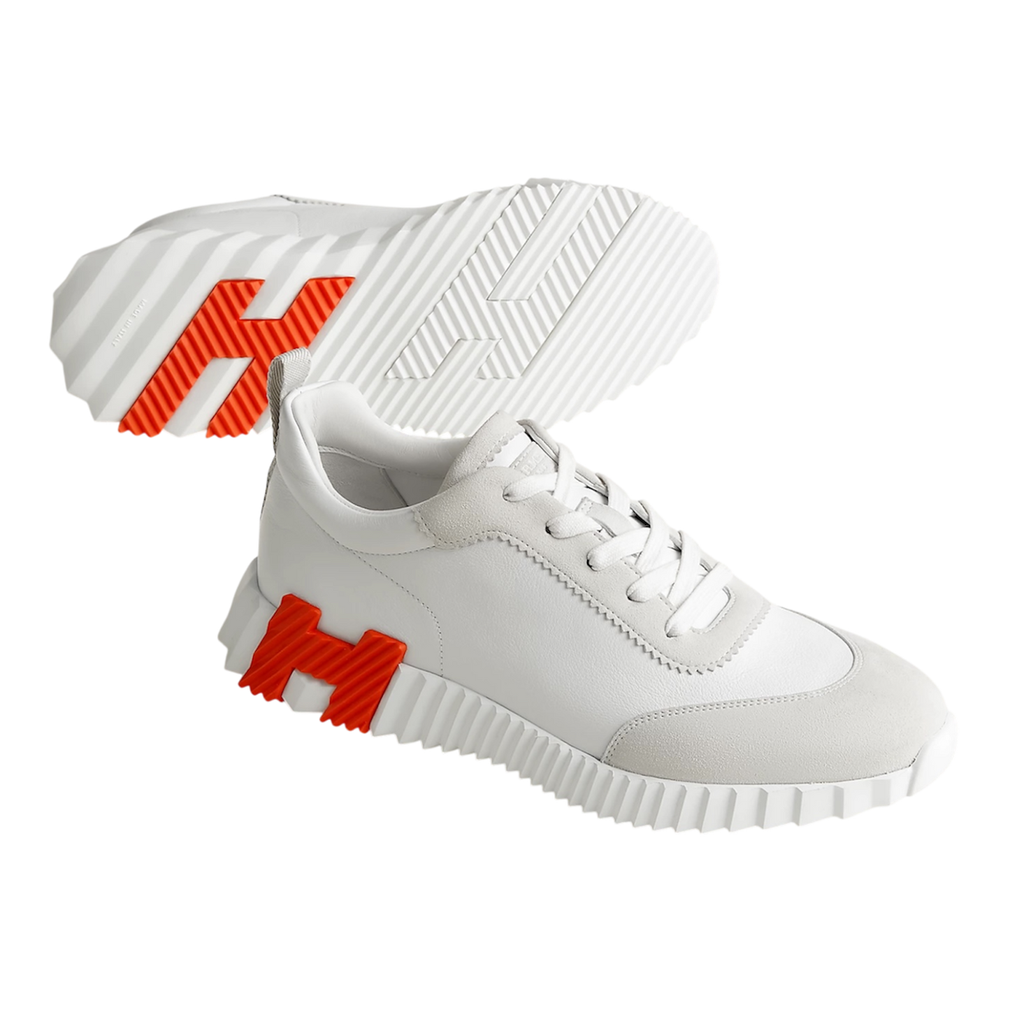 Hermès Bouncing sneaker ‘White Orange’