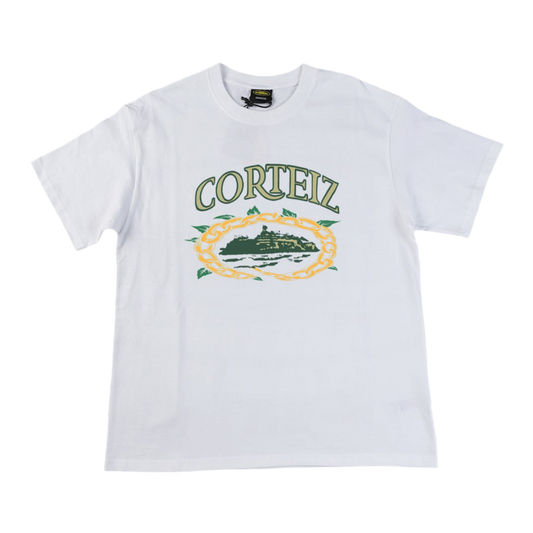 Corteiz Alcatraz Tee ‘White|Green|Yellow’