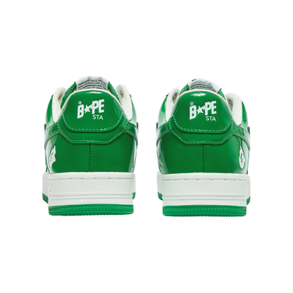 A Bathing Ape Bape Sta
Patent Leather ‘Green White’