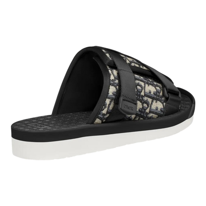 Dior Alpha Sandal ‘Oblique’ “Beige and Black”