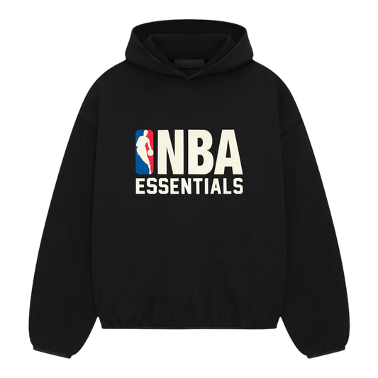 FEAR OF GOD ESSENTIALS X NBA Hoodie  ‘Black’