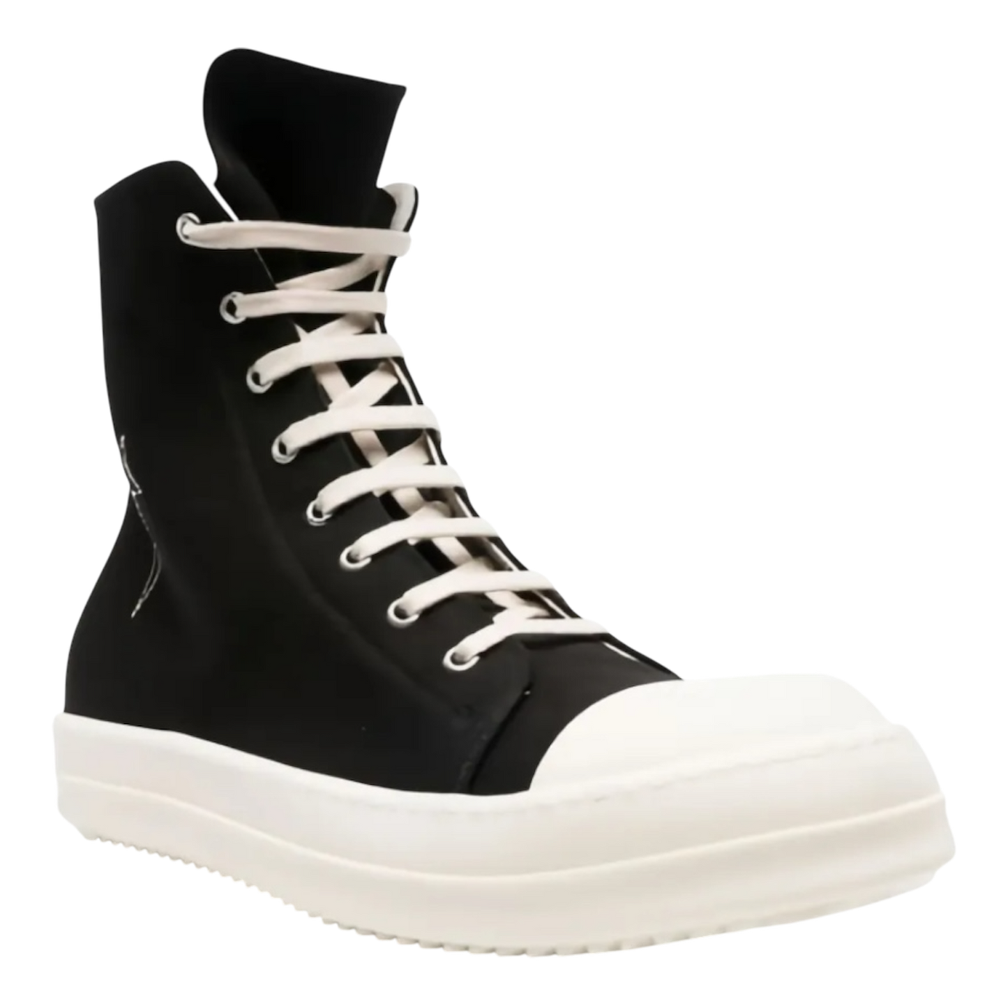 Rick Owens DRKSHDW lace-up zip-fastening sneakers ‘Black’