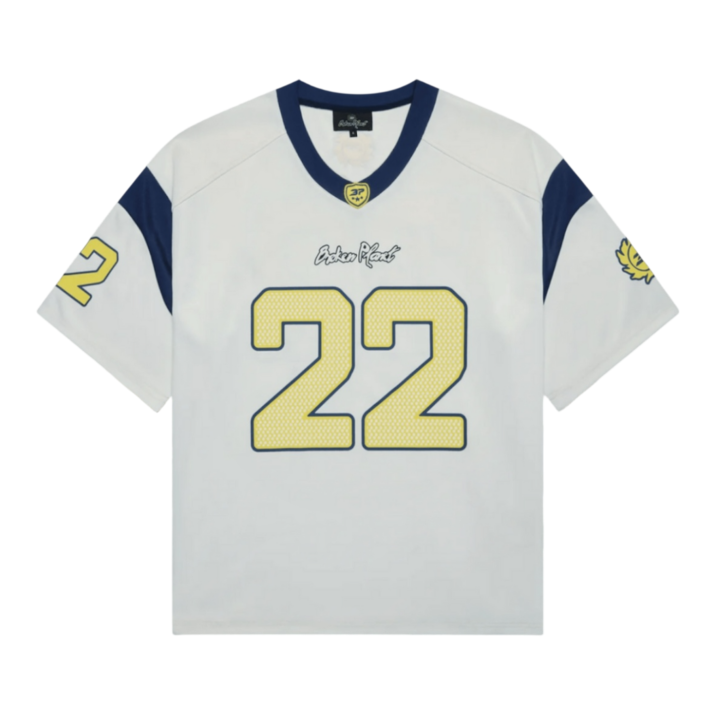 Broken Planet Football Jersey ‘White Blue’