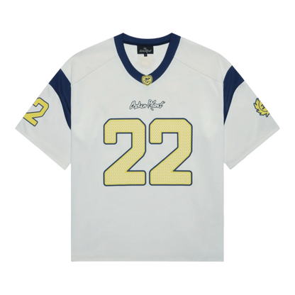 Broken Planet Football Jersey ‘White Blue’