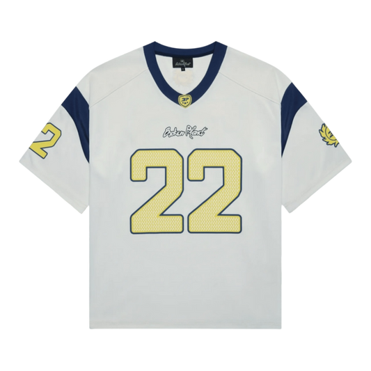 Broken Planet Football Jersey ‘White Blue’