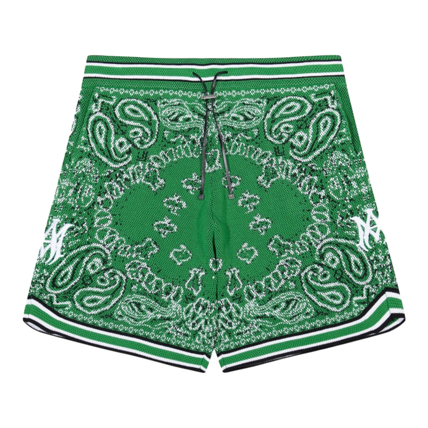 AMIRI Bandana B-Ball Shorts ‘Green’