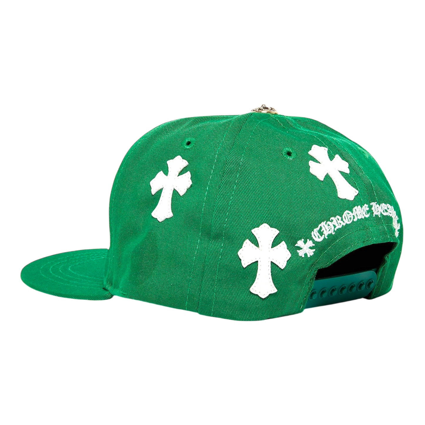 Chrome Hearts Cross Patch Baseball Hat 'Green'