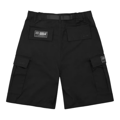 Corteiz Alcatraz Cargo Shorts 'Black'