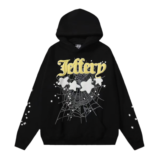 Sp5der Jeffery Hoodie ‘Black’