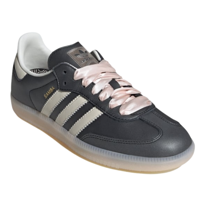 Adidas Samba 'Black Wonder Quartz Ribbon Laces'