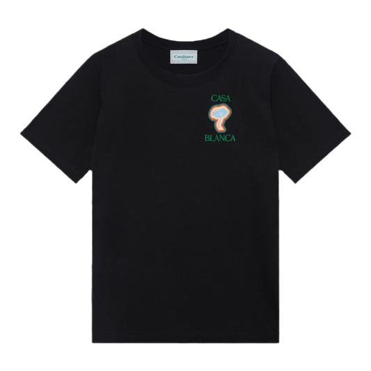 Casablanca Rainbow Mushroom T-shirt ‘Black’