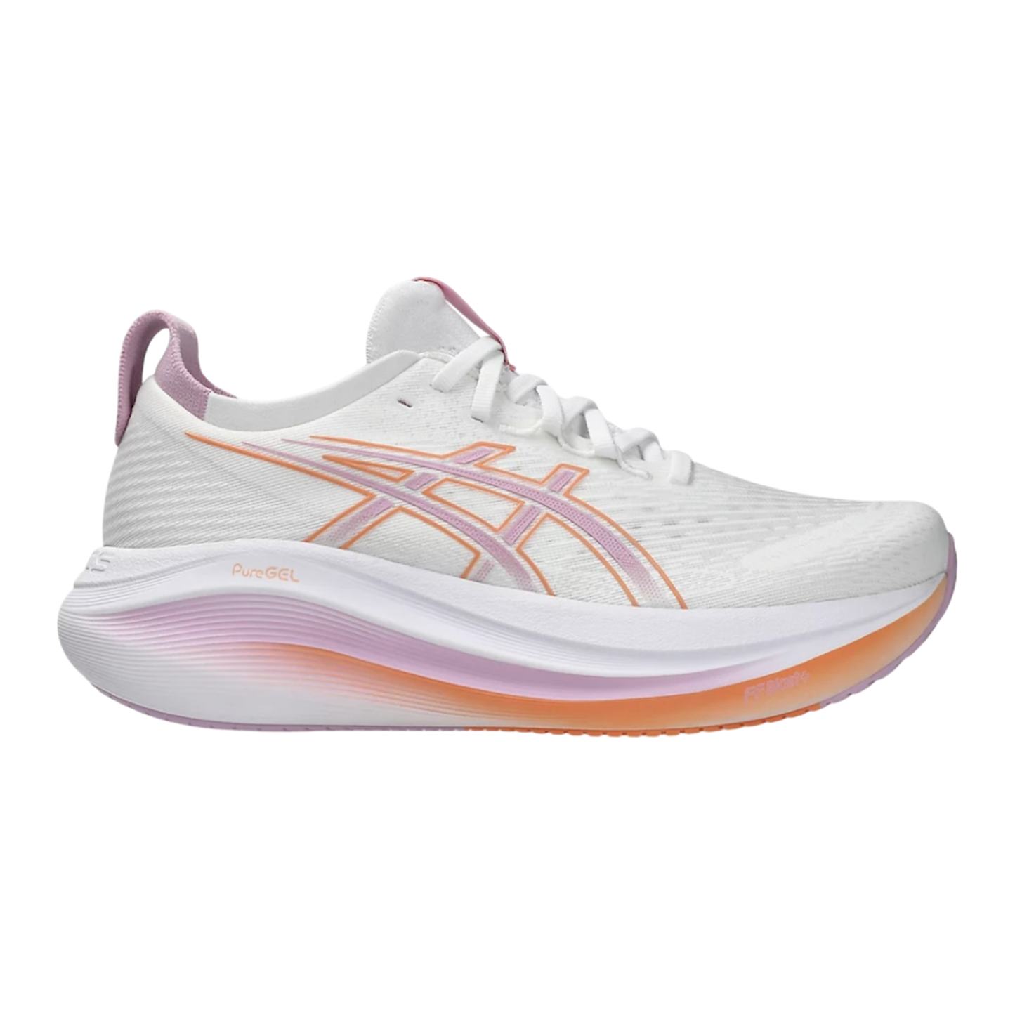 ASICS GEL-NIMBUS 27 WIDE ‘WHITE/LIGHT UBE’