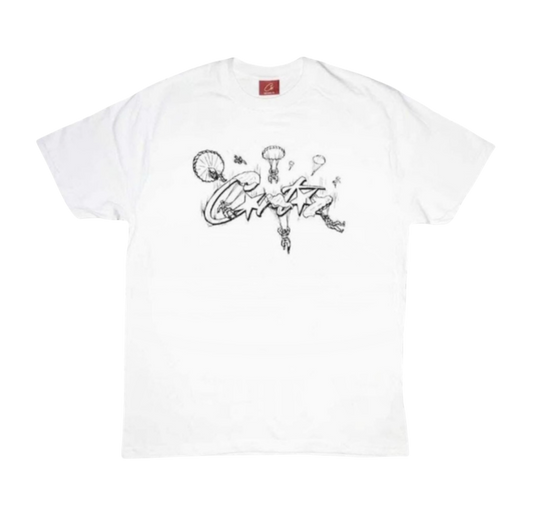 CORTEIZ ALLSTARZ SKYDIVER TEE ‘White’