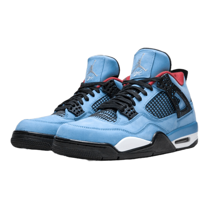 Air Jordan 4 X Travis Scott Retro Cactus Jack ‘Blue’