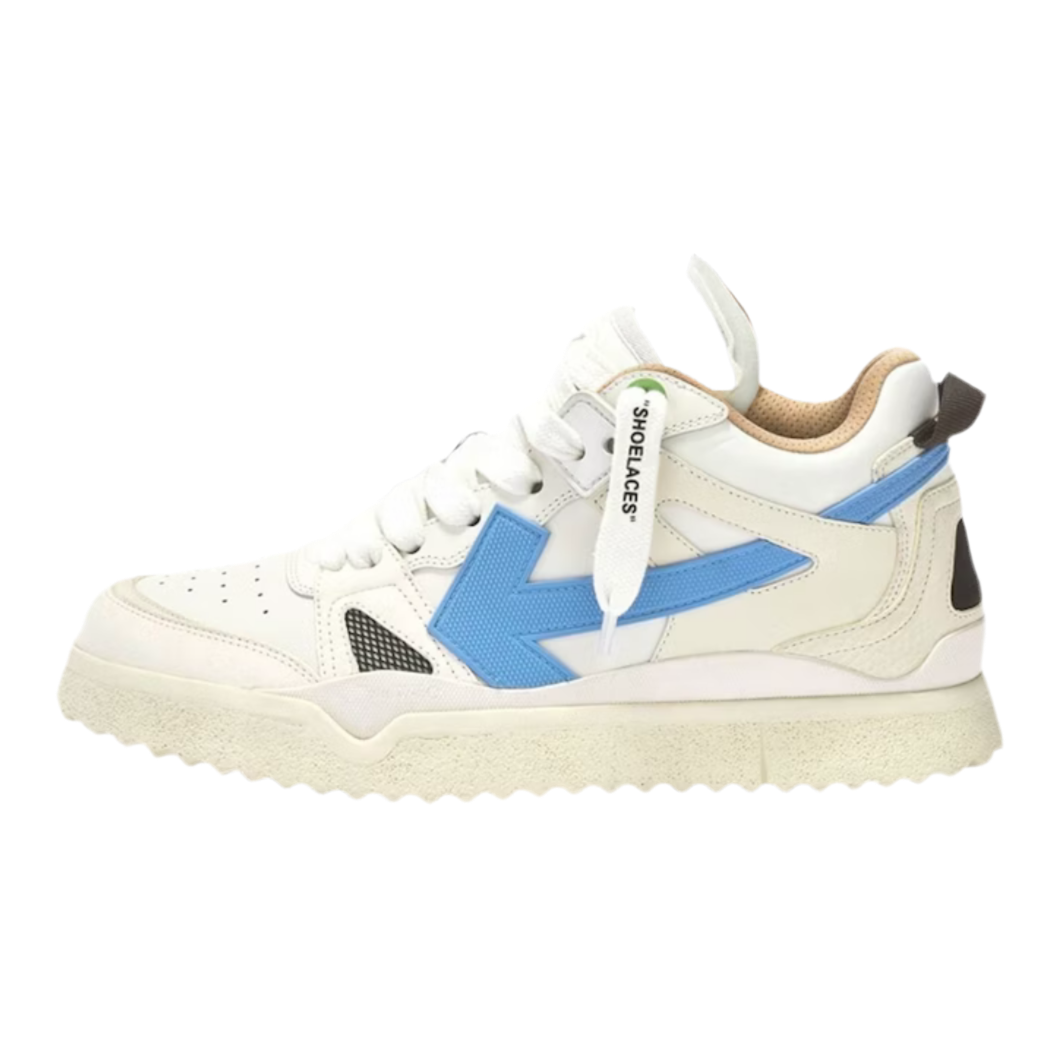 Off-White Mid Top Sponge 'White Blue'