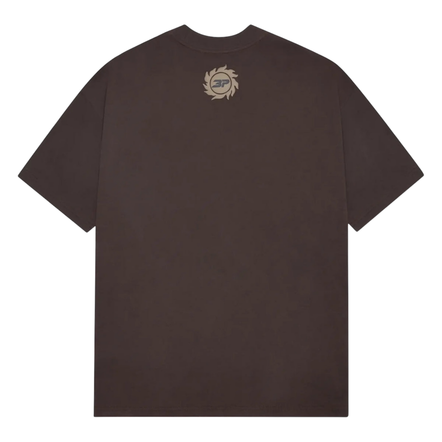 Broken Planet Space Trails T-Shirt ‘Mocha Brown’