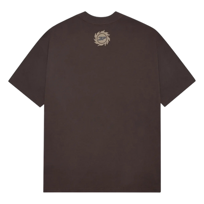 Broken Planet Space Trails T-Shirt ‘Mocha Brown’