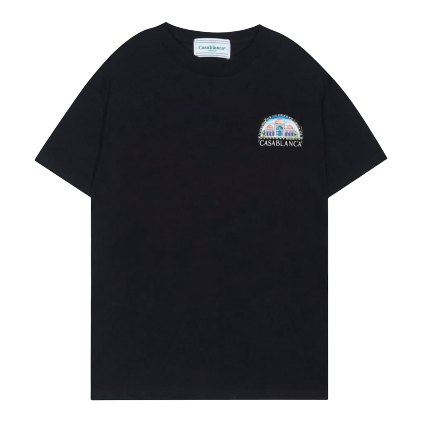 Casablanca Vue De Damas T-shirt ‘Black’