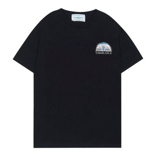 Casablanca Vue De Damas T-shirt ‘Black’