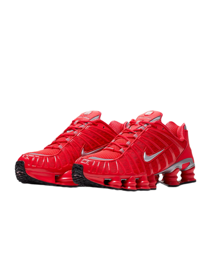 Nike Shox TL “Speed red/ Metallic Sliver’