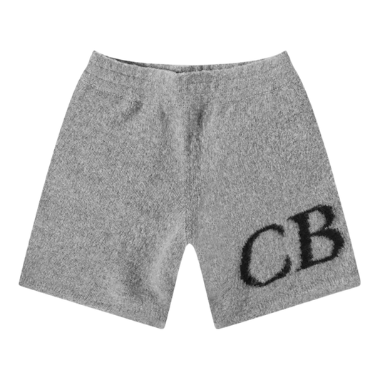 COLE BUXTON INTARSIA KNIT SHORTS CB PRINT ‘Grey’
