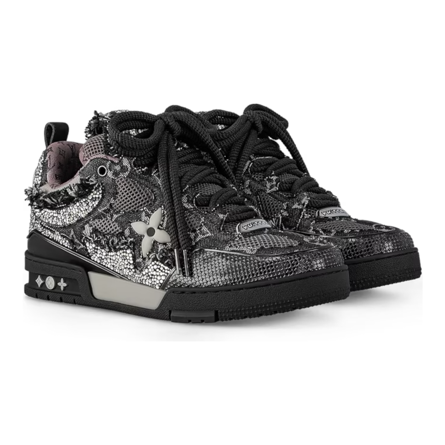 Louis Vuitton Skate 'Black Swarovski Monogram'
