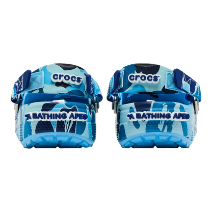 BAPE x Crocs Classic Clog ABC Camo ‘Blue'