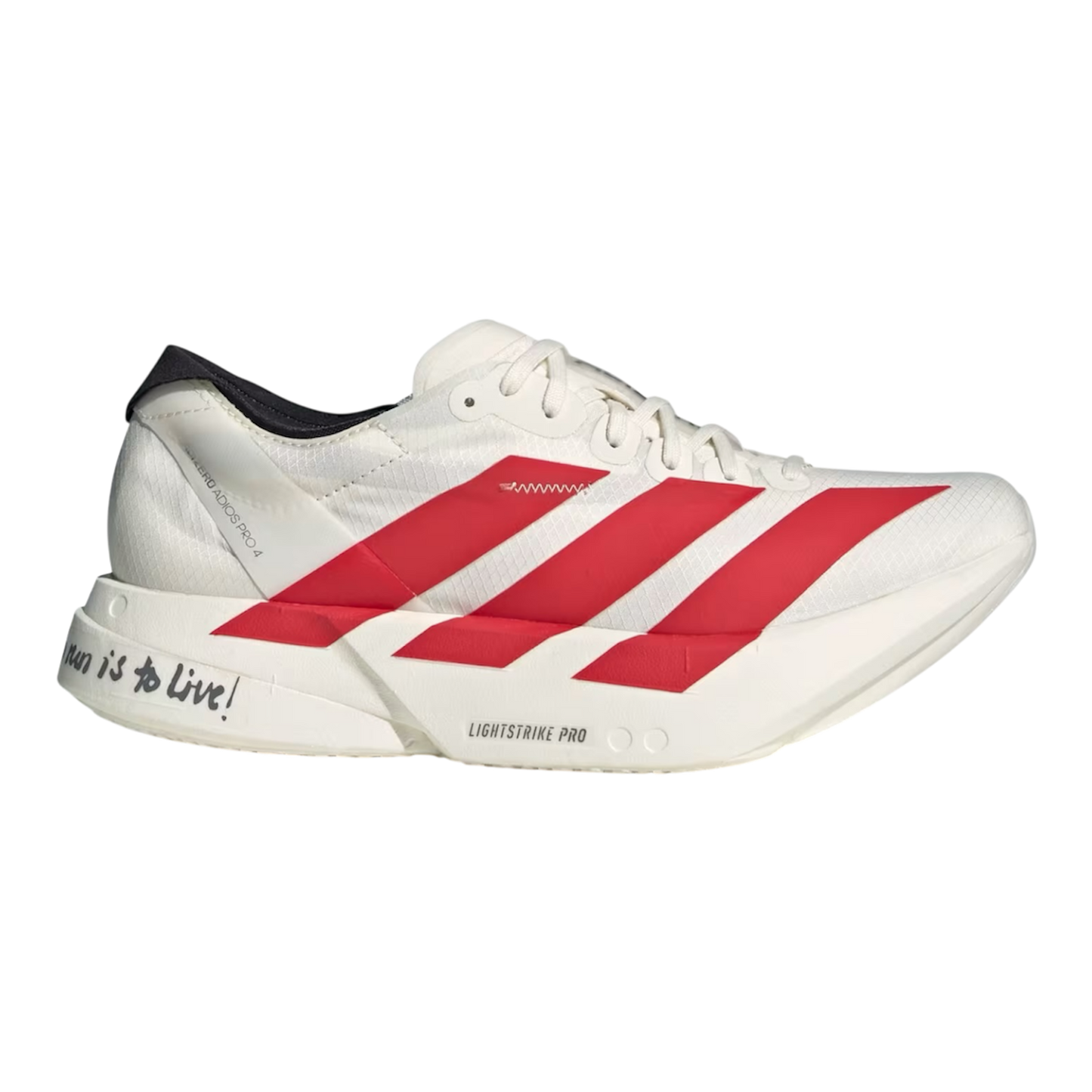 adidas Adizero Adios Pro 4 ‘Off White Better Scarlet’