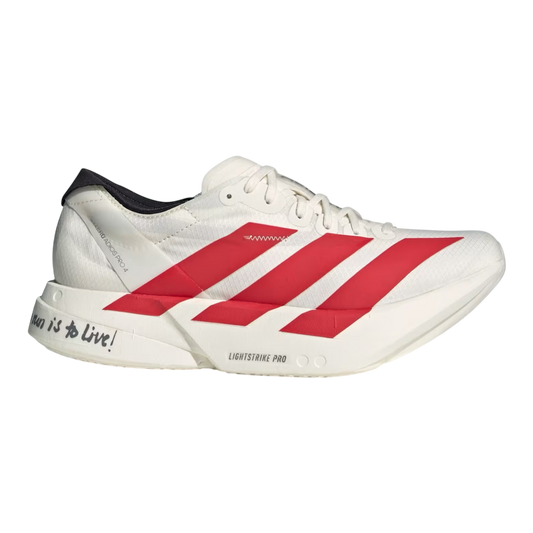 adidas Adizero Adios Pro 4 ‘Off White Better Scarlet’