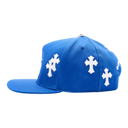 Chrome Hearts Cross Patch Baseball Hat ‘Blue’
