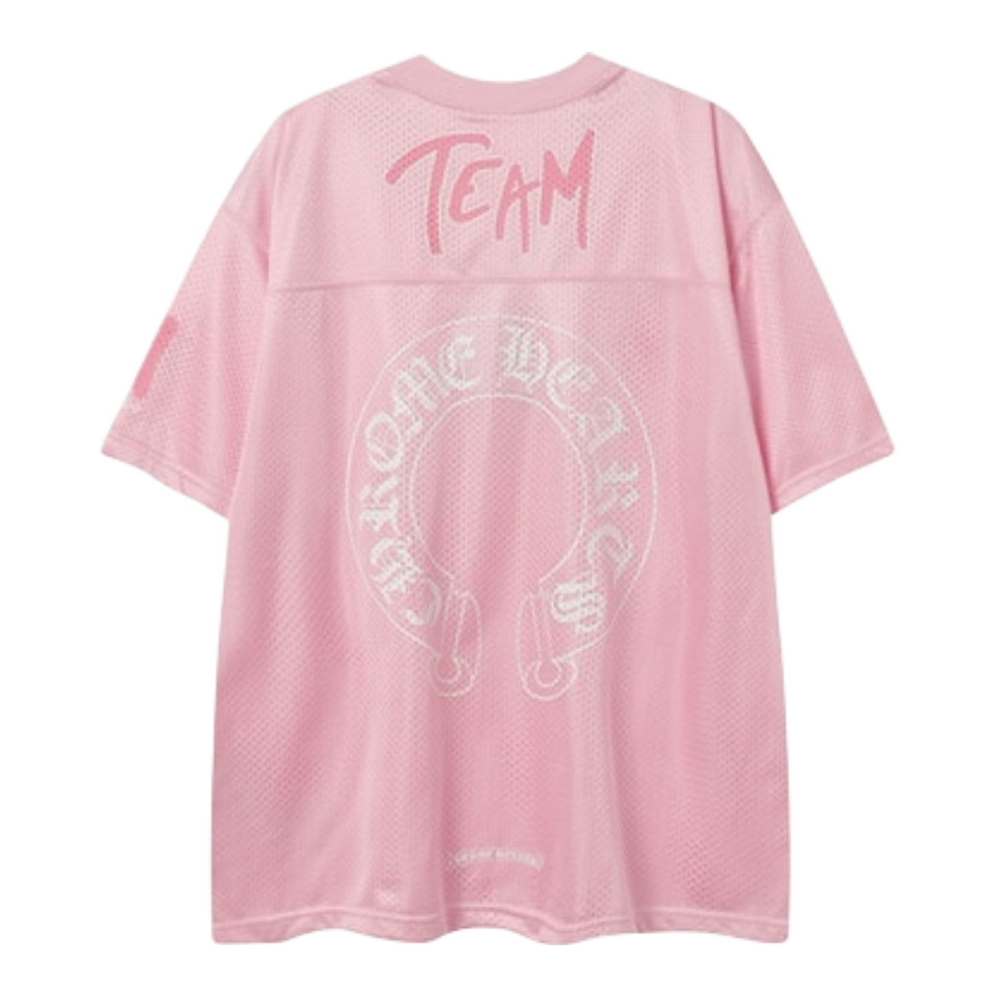Chrome Hearts “Love You” Mesh Warm Up Jersey Short Sleeve ‘Pink’