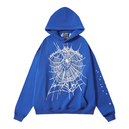 Sp5der Arach NY Phobia Hoodie ‘Blue’