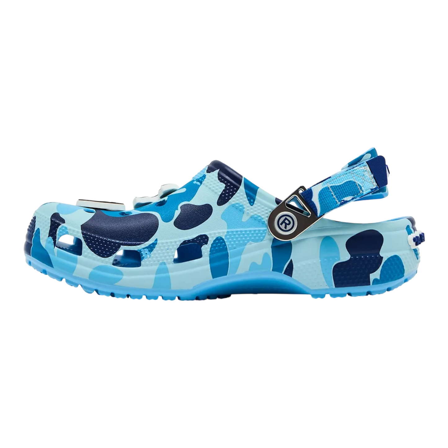 BAPE x Crocs Classic Clog ABC Camo ‘Blue'