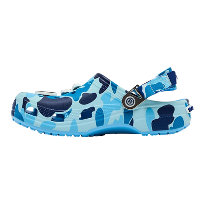 BAPE x Crocs Classic Clog ABC Camo ‘Blue'