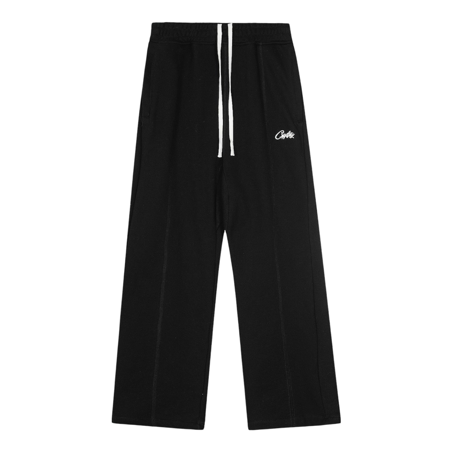 Corteiz Allstarz Hmp Open Leg Joggers ‘Black’