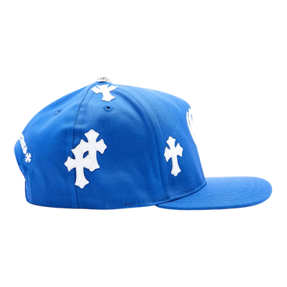 Chrome Hearts Cross Patch Baseball Hat ‘Blue’