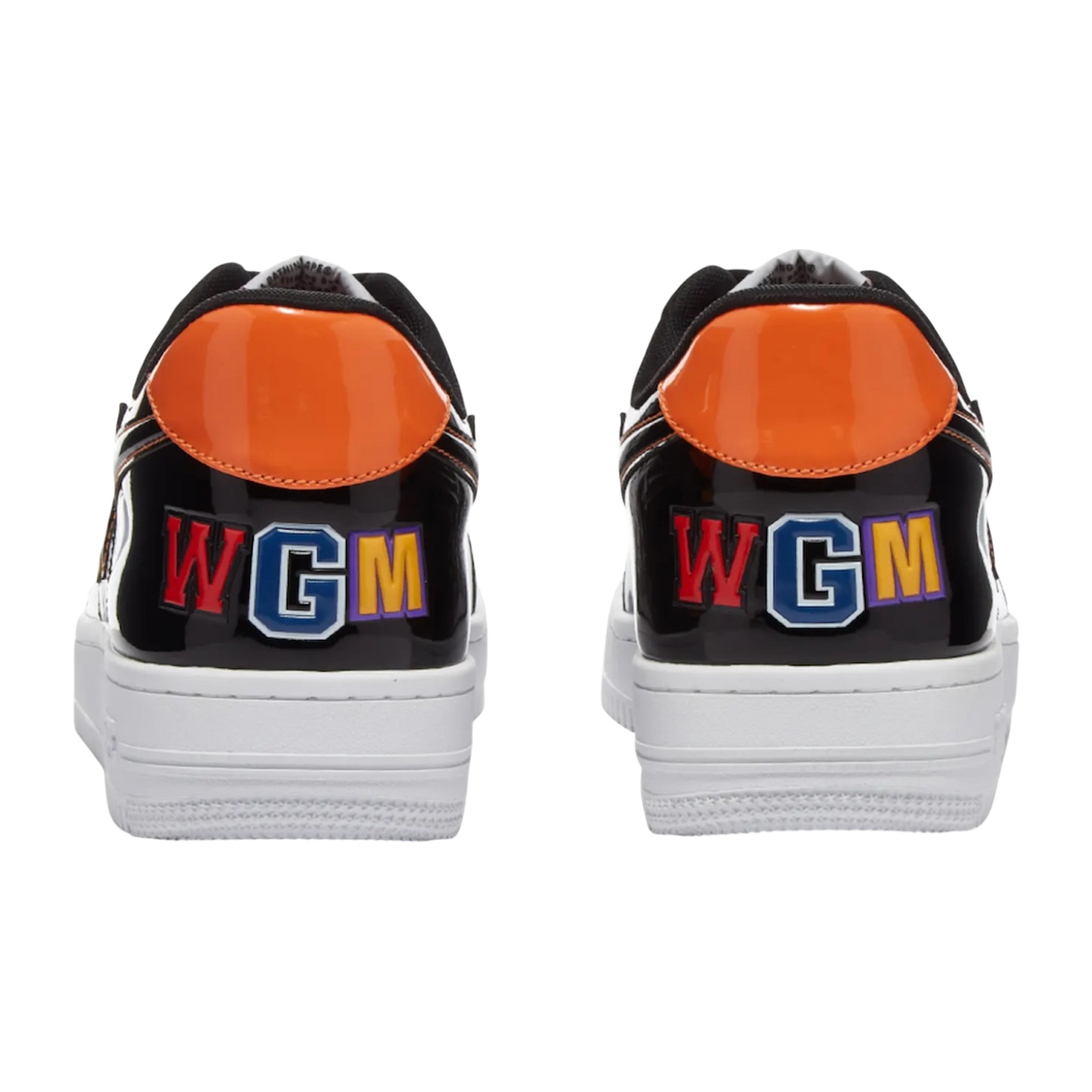 Bapesta Low Mad Shark ‘Black Orange'