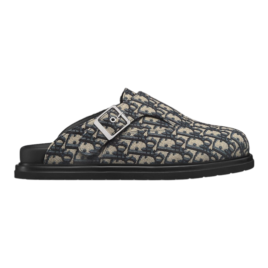 Dior Aqua Mule Oblique Jacquard ‘Beige Black’