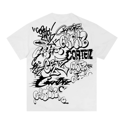 Corteiz Graffiti Tee “New Blank” 'White'