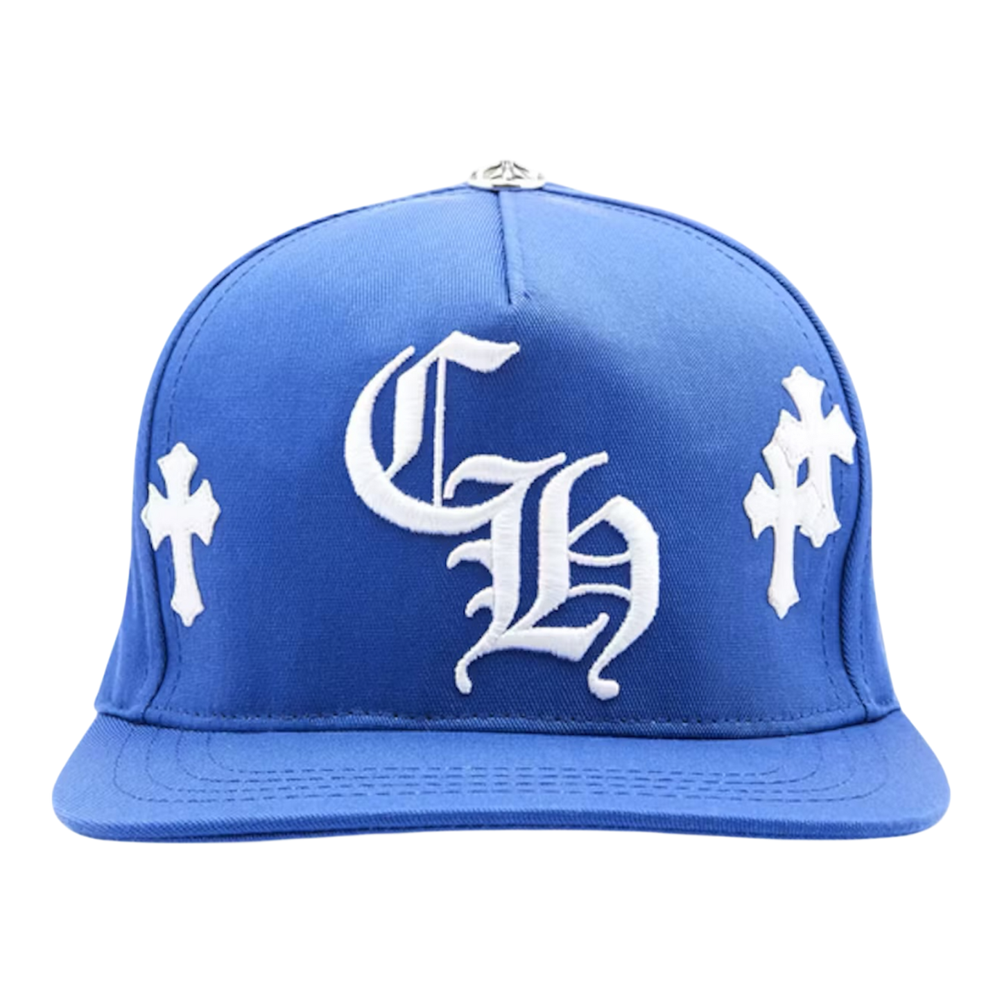 Chrome Hearts Cross Patch Baseball Hat ‘Blue’