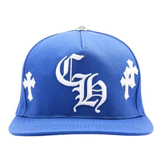 Chrome Hearts Cross Patch Baseball Hat ‘Blue’