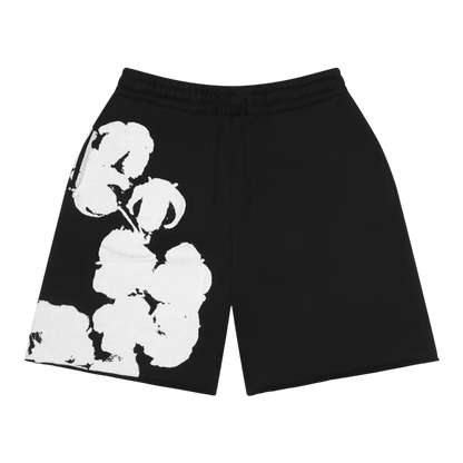 Denim Tears Big Cotton Wreath shorts ‘Black White’