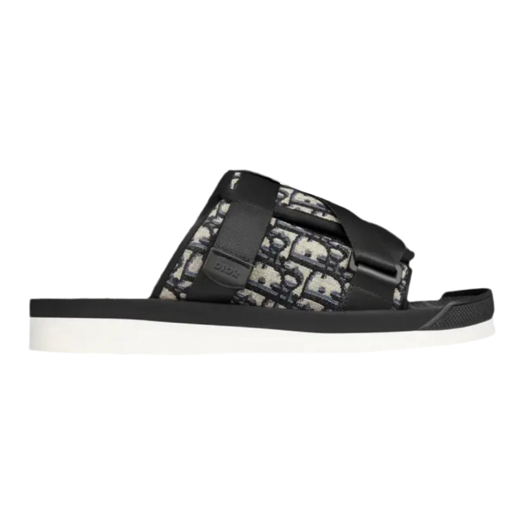 Dior Alpha Sandal ‘Oblique’ “Beige and Black”