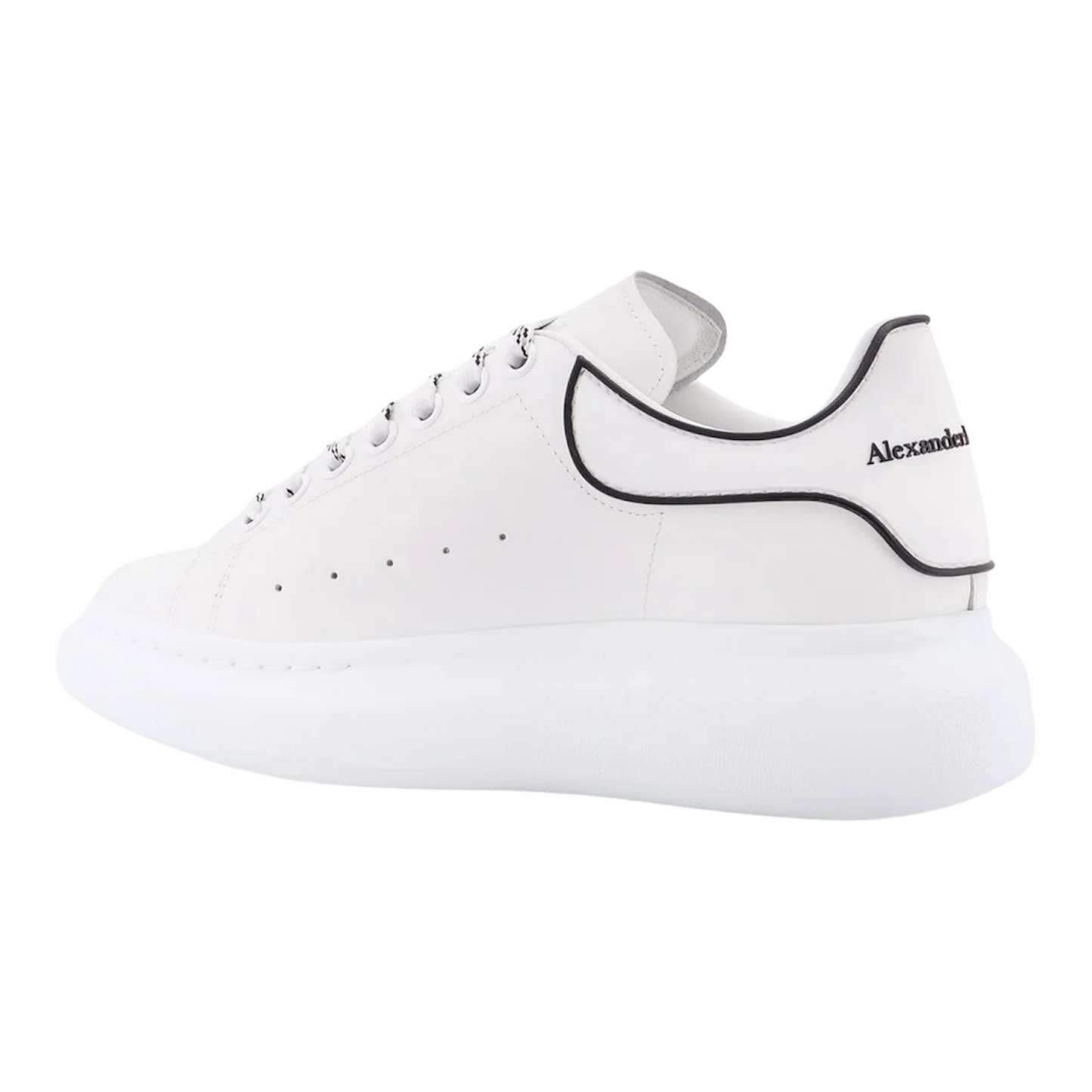 Alexander McQueen Oversized  White/Black Trim’