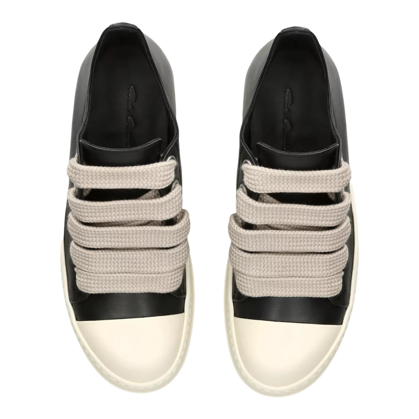Rick Owens Porterville Jumbolaced Low ‘Black’