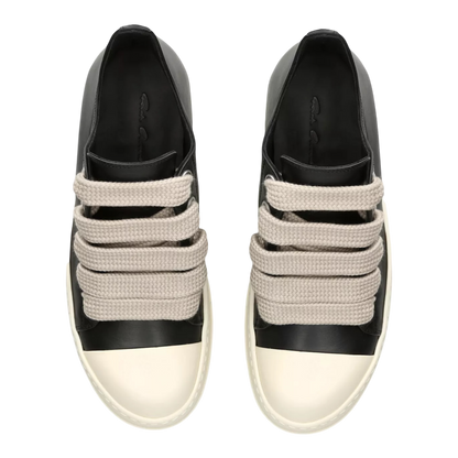 Rick Owens Porterville Jumbolaced Low ‘Black’