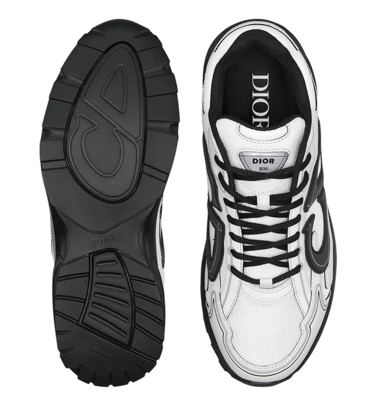 Dior B30 Countdown Sneaker ‘White Black’