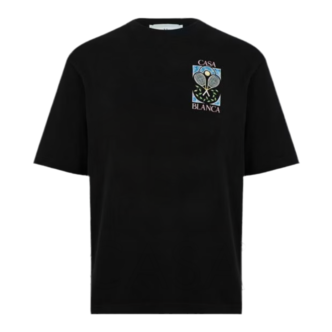 Casablanca Racket T-Shirt ‘Black’