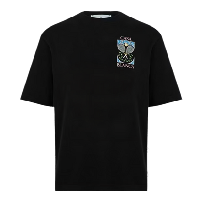 Casablanca Racket T-Shirt ‘Black’