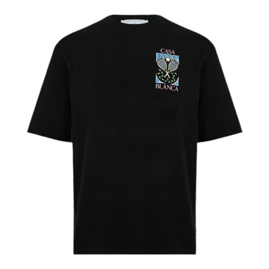 Casablanca Racket T-Shirt ‘Black’